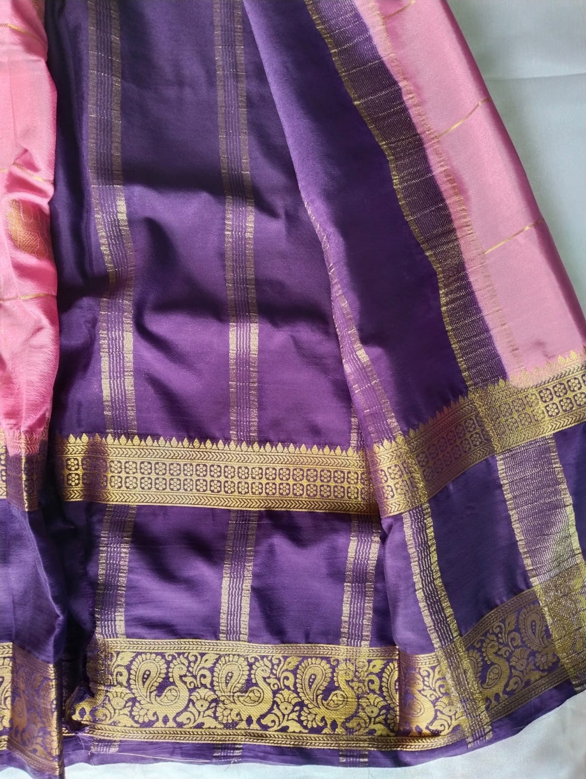 Mysore Crepe Saree