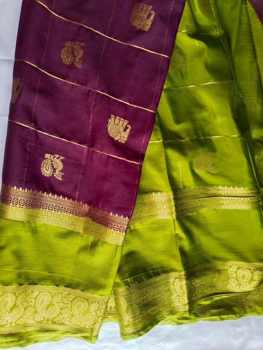 Mysore Crepe Saree