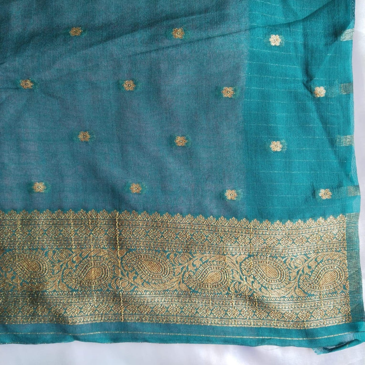 Khadi Georgette Saree