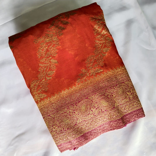 Khadi Georgette Saree
