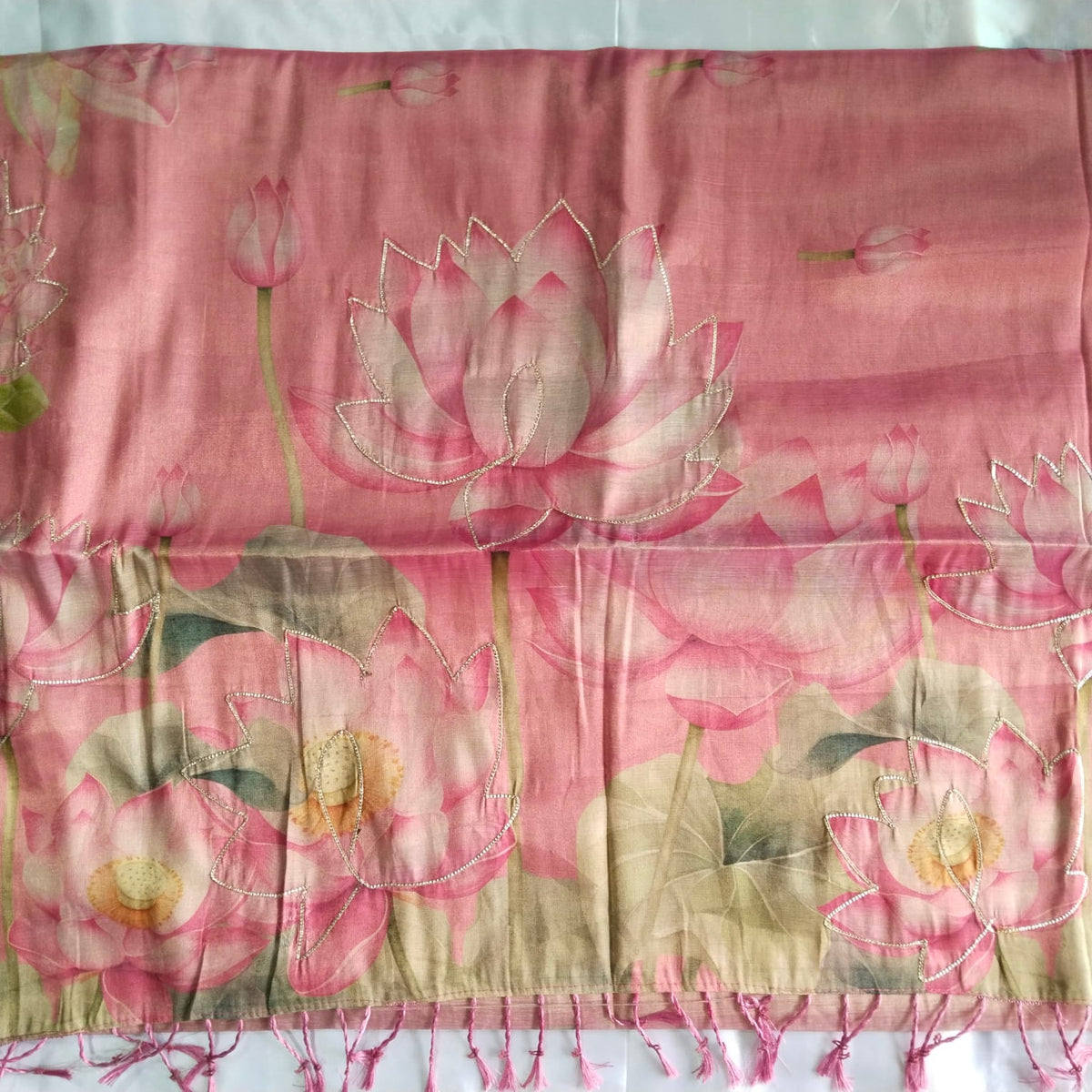 Linen Tissue Saree