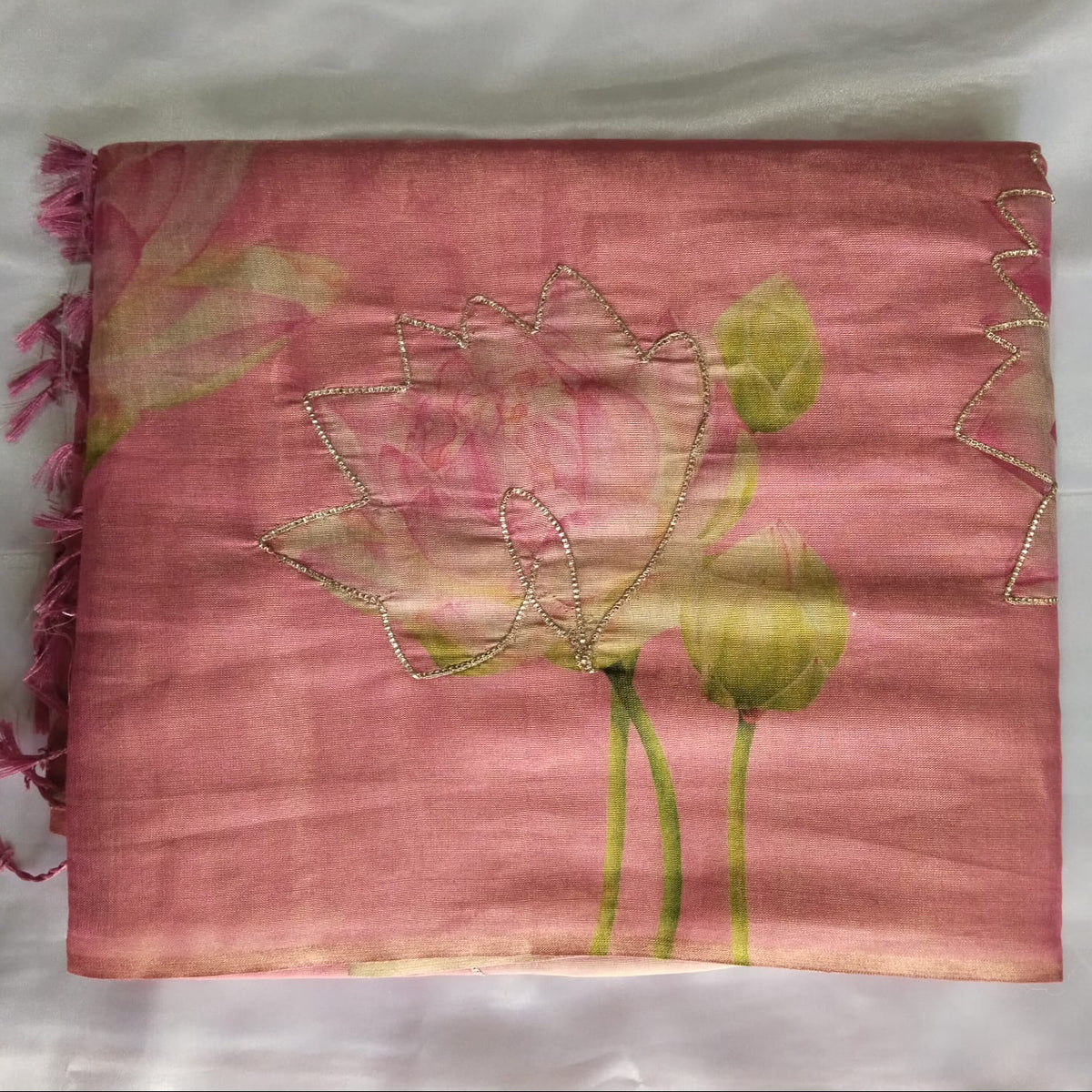 Linen Tissue Saree