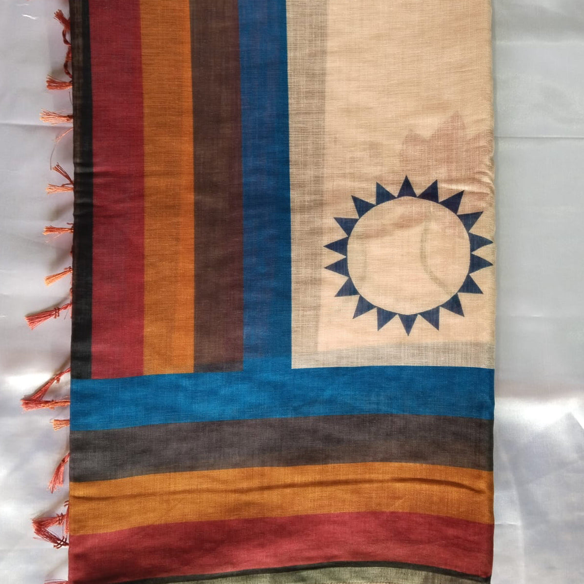 Linen Cotton Saree