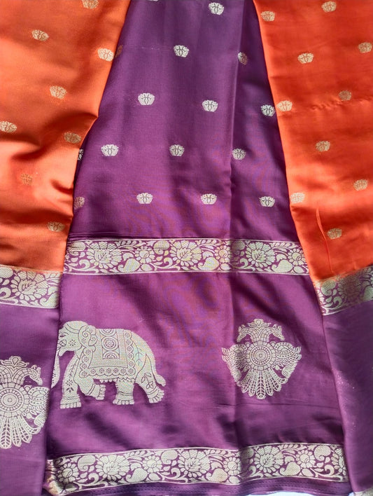 Mysore Crepe Saree