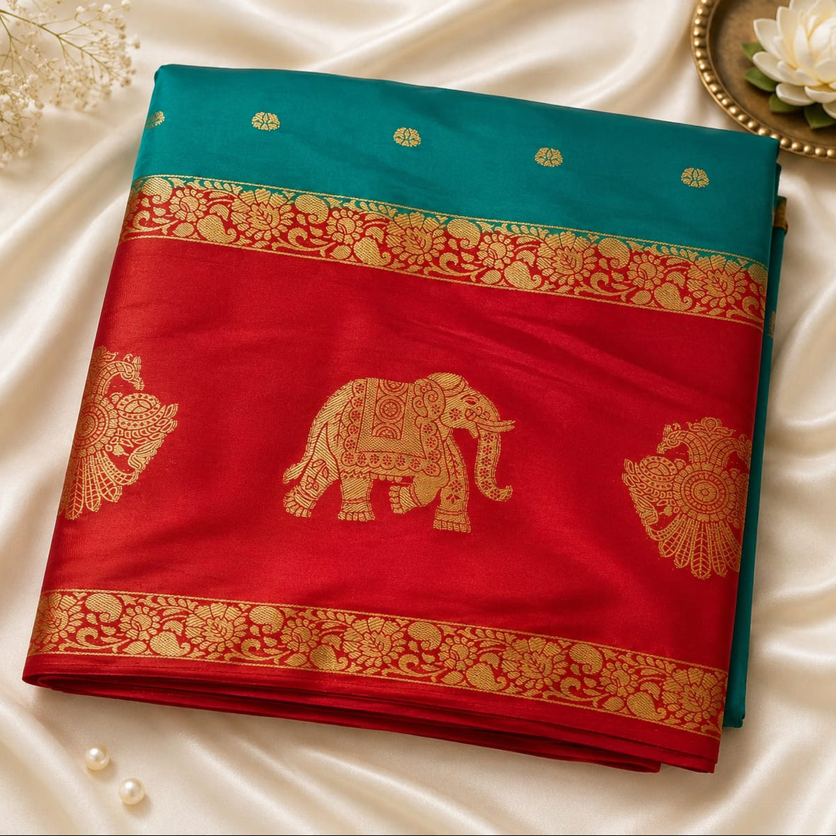 Mysore Crepe Saree