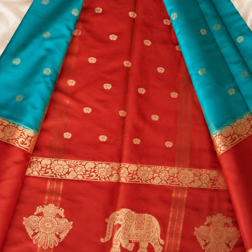 Mysore Crepe Saree