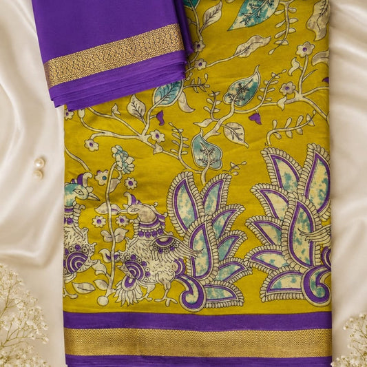 Kalamkari dull moss
