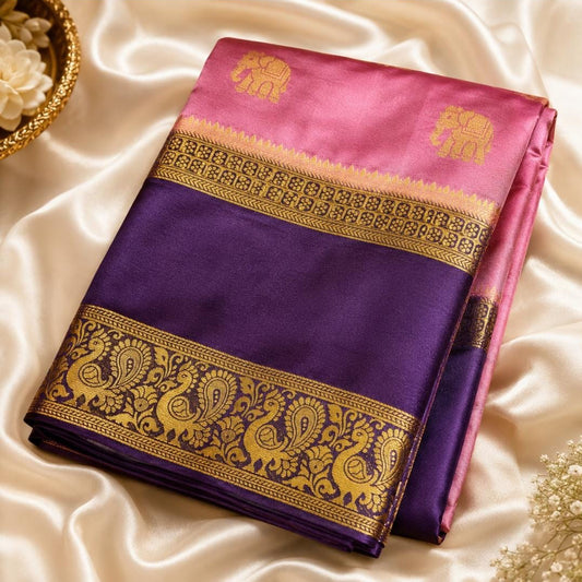Mysore Crepe Saree