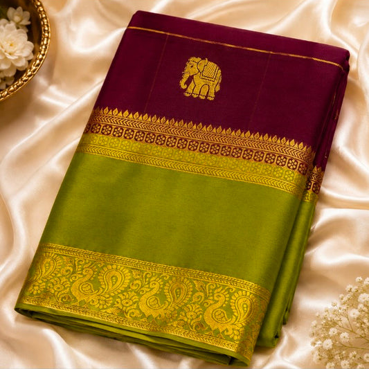 Mysore Crepe Saree