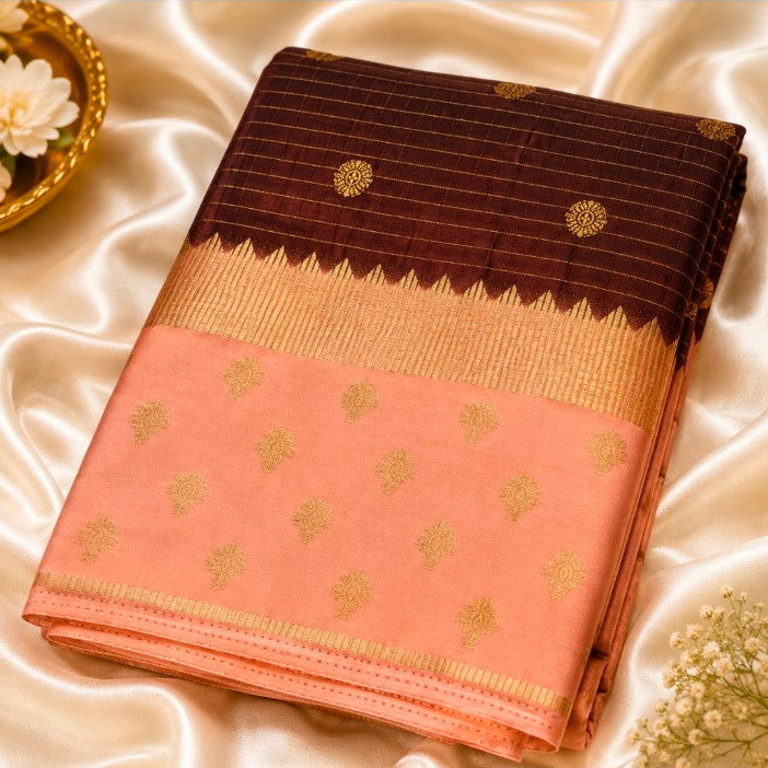 Mysore Crepe Saree
