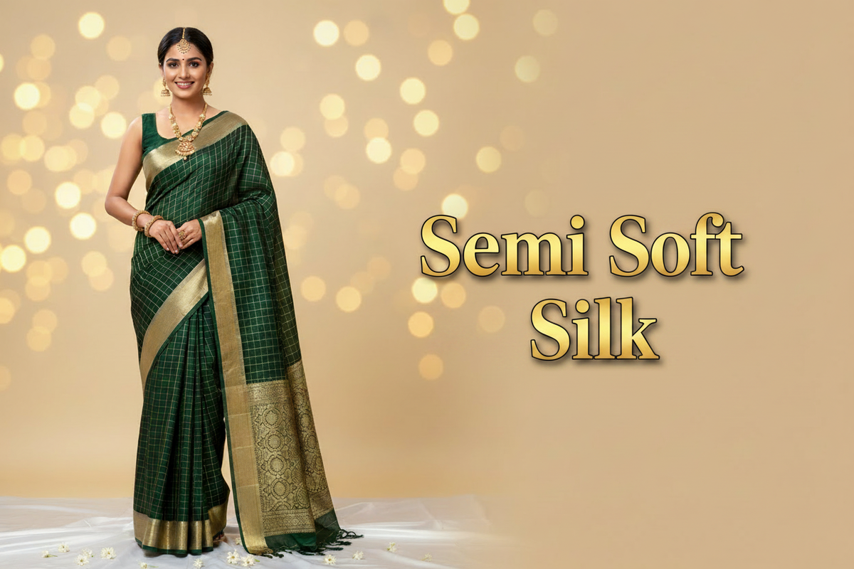 Semi Soft Silk Saree Banner